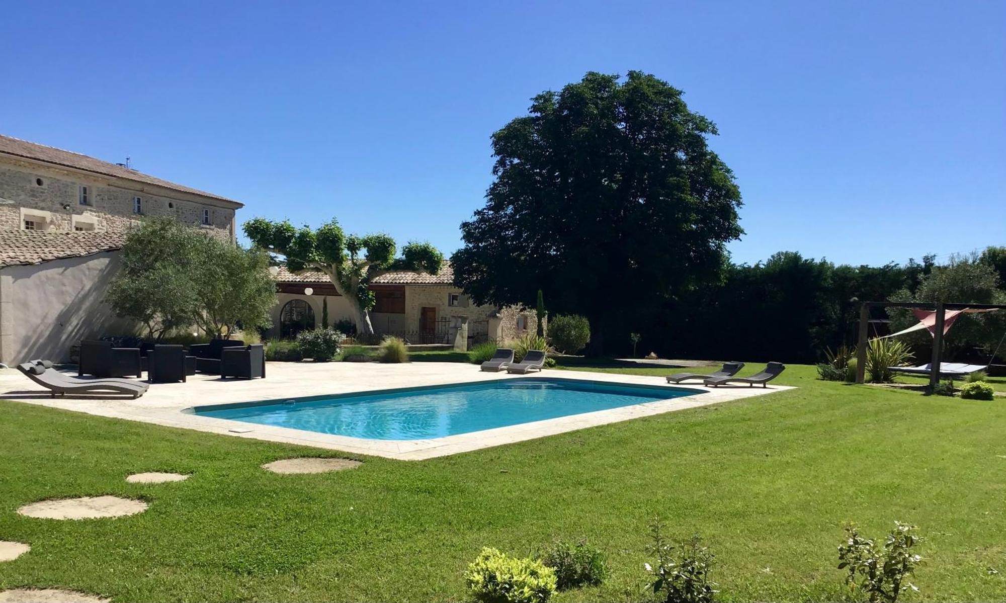 Domaine Chamarel Villa Saint-Paulet-de-Caisson Exterior photo